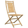 Voir la diapositive 4 : VIDAXL Chaises pliables de jardin lot de 2 46x66x99 cm bambou