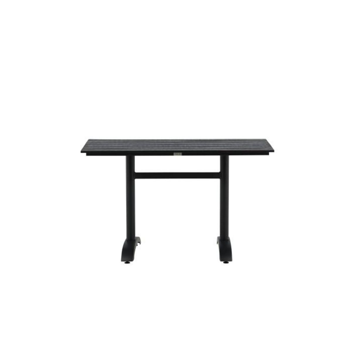 Paris Prix Table de Jardin  Denver  120cm Noir