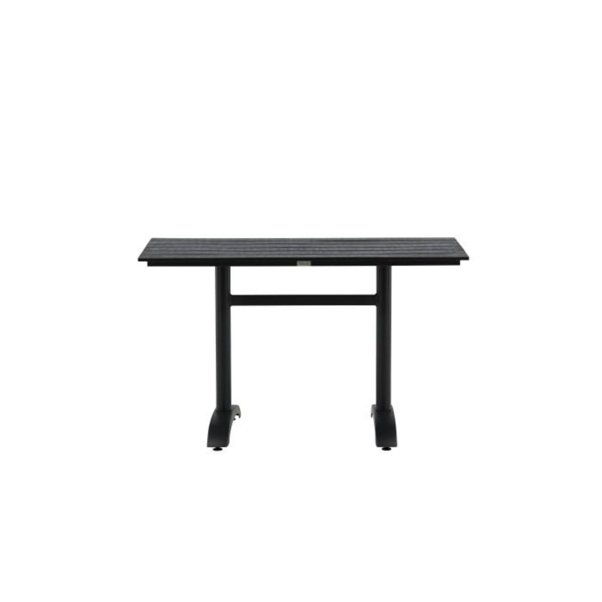 Paris Prix Table de Jardin  Denver  120cm Noir