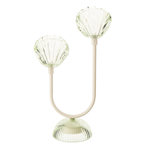 Paris Prix Lampe à Poser à LED  Shell  32cm Vert Clair