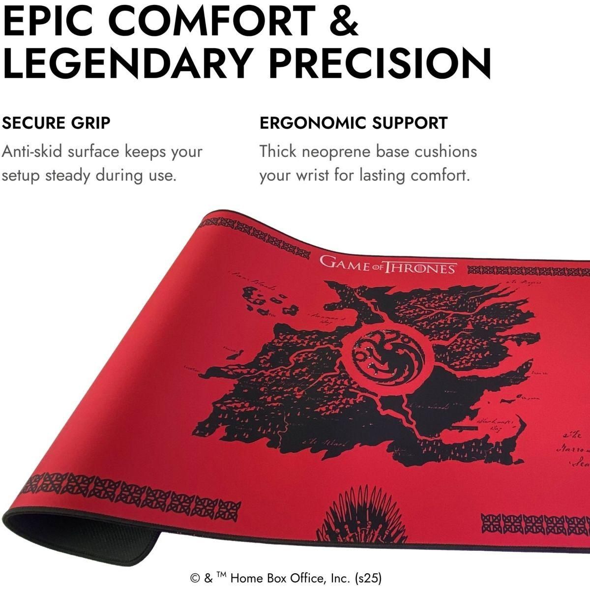 LEXIP Tapis de souris X TSUME - GAME OF THRONES TARGARYEN TAPI