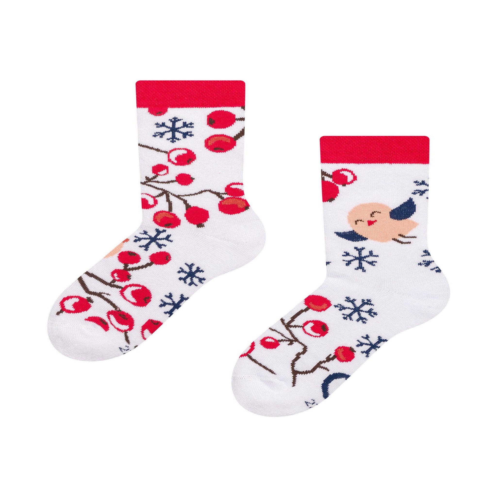 DEDOLES Chaussettes chaudes enfants baies d'hiver. Coloris disponibles : Multicolore
