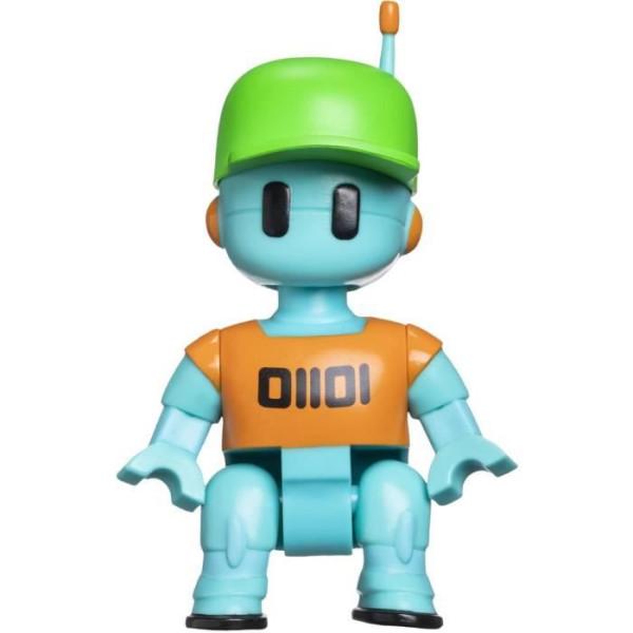 Voir la diapositive 3 : BANDAI Figurine articulée - BANDAI - Stumble Guys - Robot Guy - 11 cm - Avec stickers