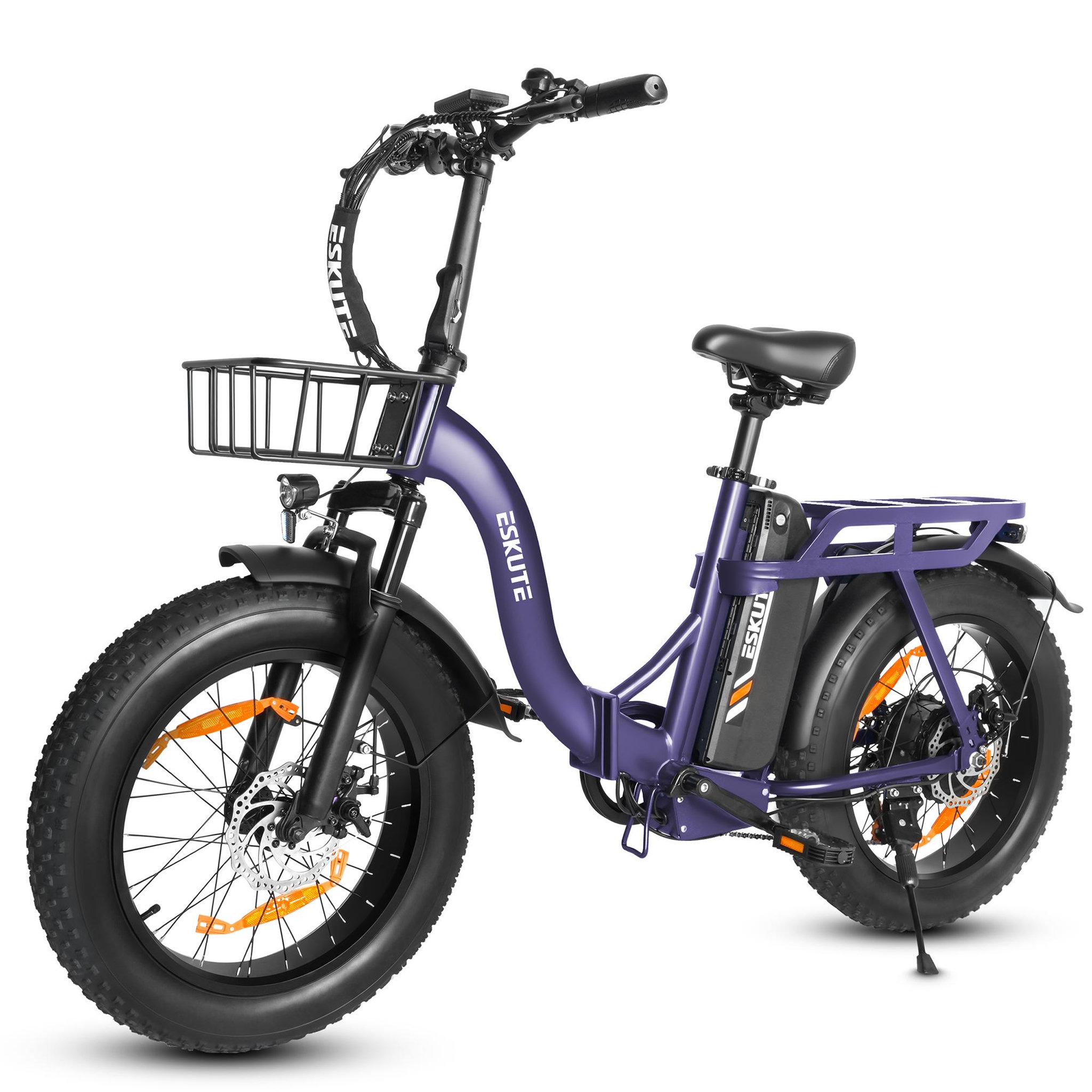 Voir la diapositive 3 : ESKUTE Vélo électrique pliable ESKUTE D202, 48V 20,8Ah