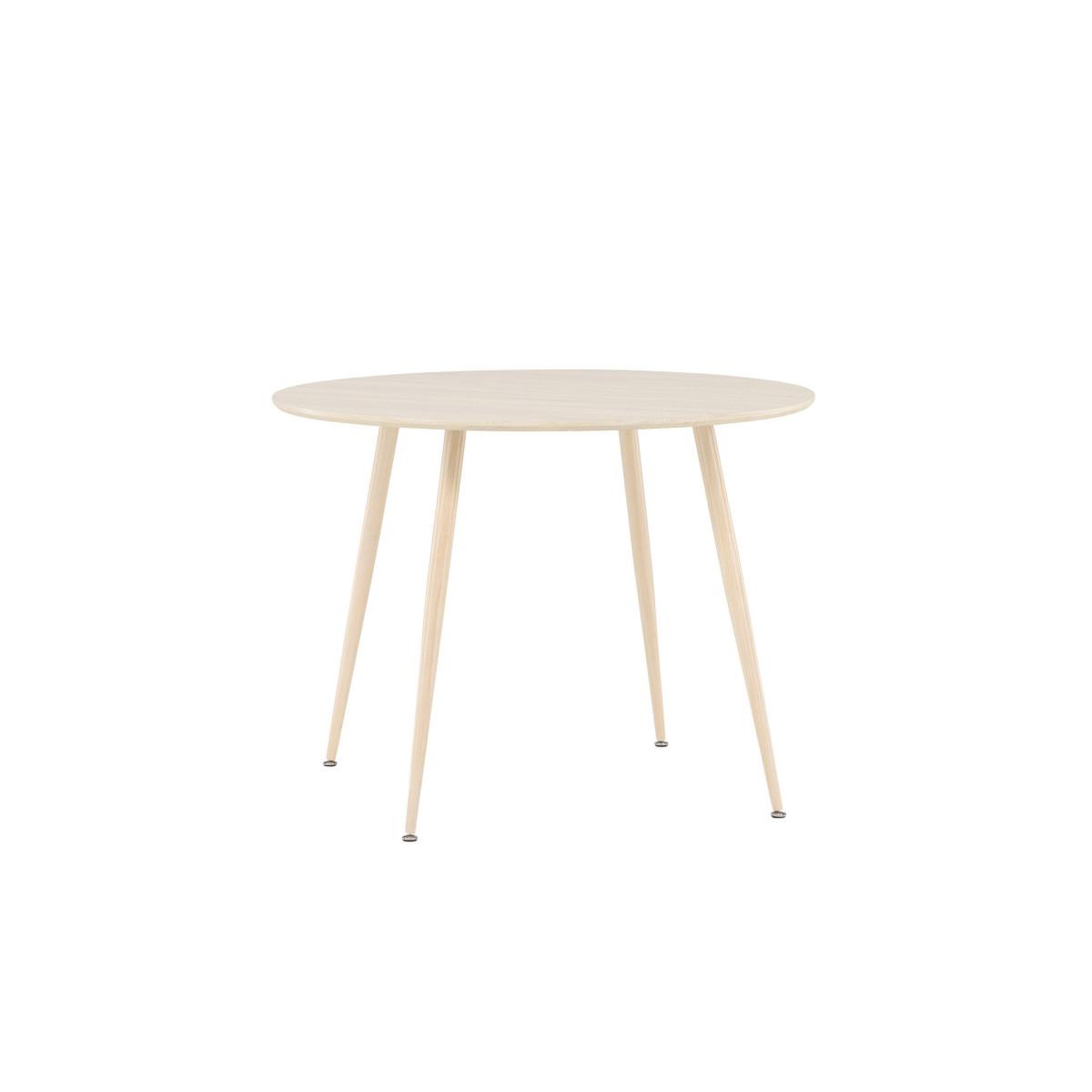 Voir la diapositive 3 : Paris Prix Table à manger design  plaza  100cm naturel