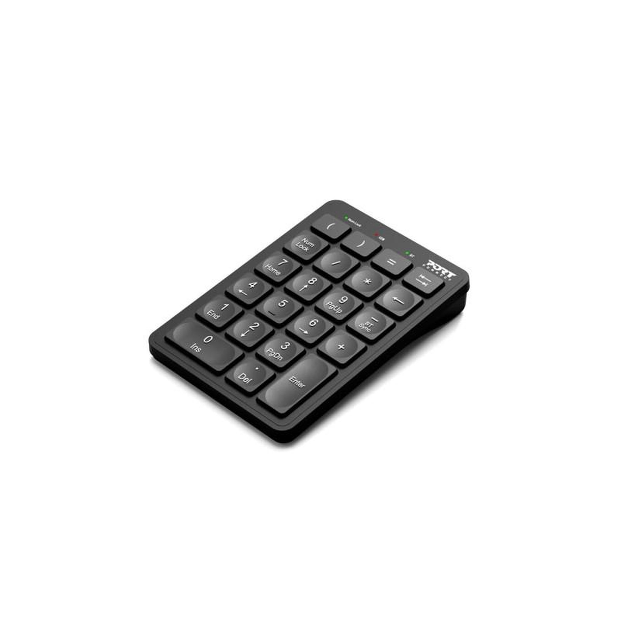 Voir la diapositive 2 : PORT DESIGNS Pavé numérique Port Designs Bluetooth rechargeable pour ordinateur portable et de bureau