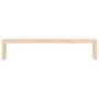Voir la diapositive 6 : VIDAXL Support pour moniteur 50x27x10 cm Bois de pin solide