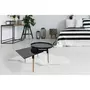 Paris Prix Table d'Appoint Design  Butler  77cm Noir