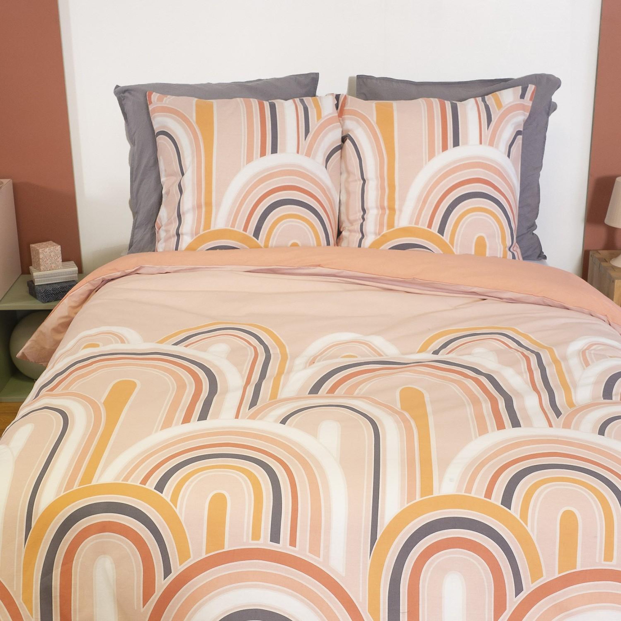 Voir la diapositive 4 : Home collection Parure de couette 2pcs 140x200cm better coton love