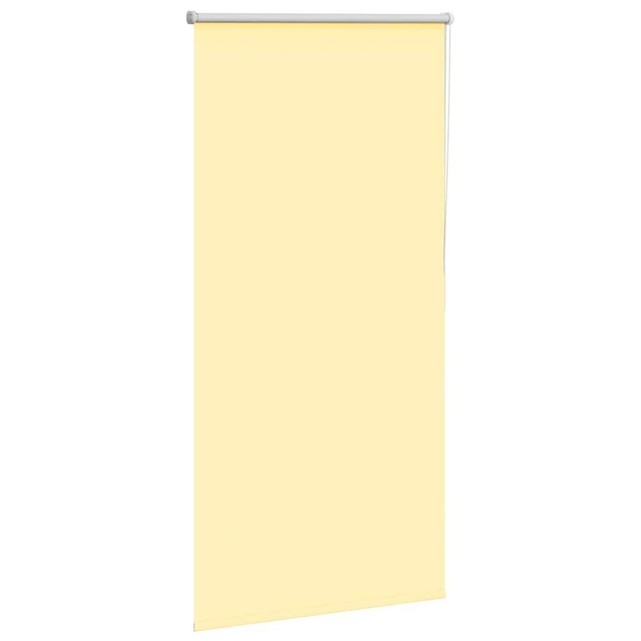 Voir la diapositive 3 : VIDAXL Store enrouleur occultant jaune largeur du tissu 70,7 cm