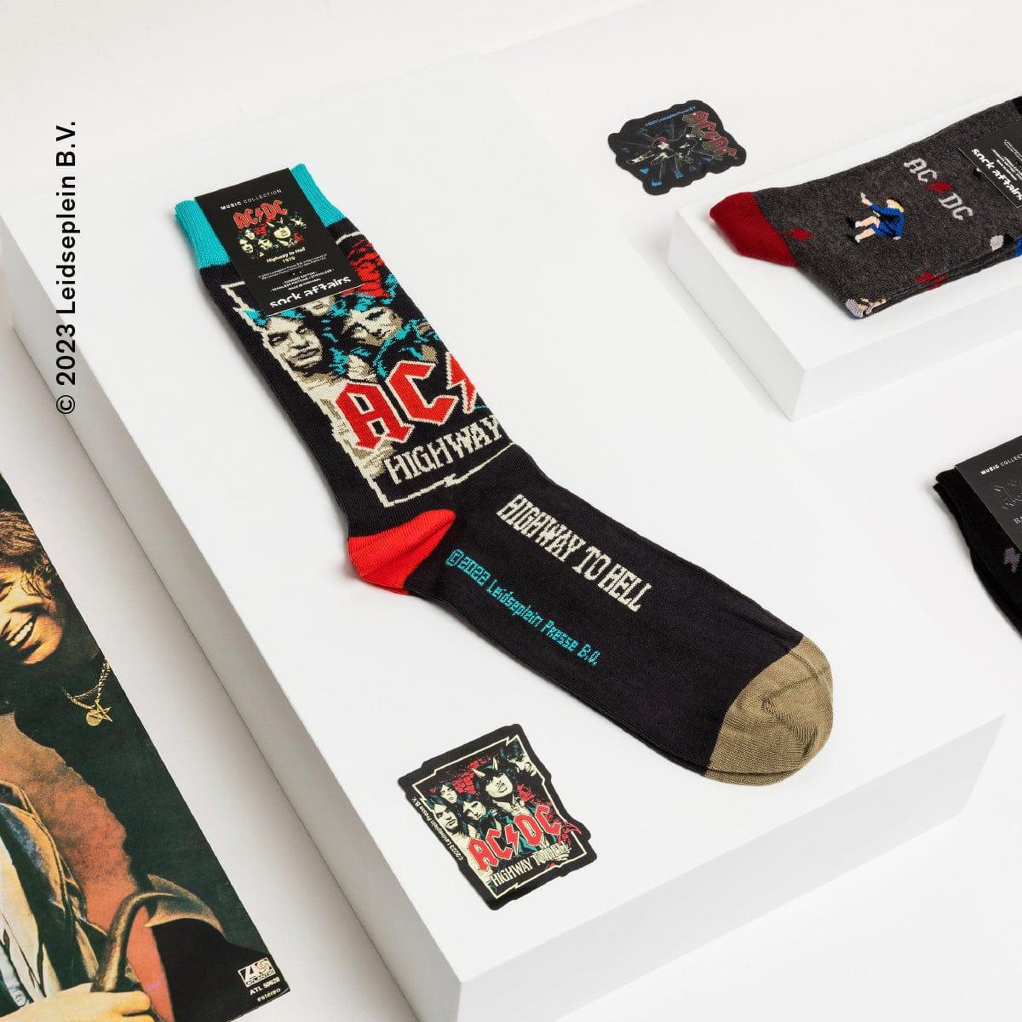 Voir la diapositive 3 : SOCK AFFAIRS Coffret de chaussettes ac/dc