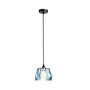 Voir la diapositive 4 : Paris Prix Lampe Suspension Déco  Aurea  19cm Bleu