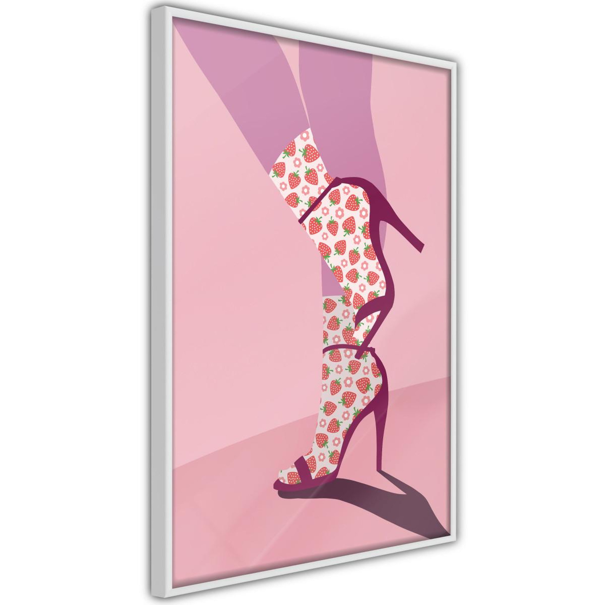 Paris Prix Affiche murale encadrée  fruity socks