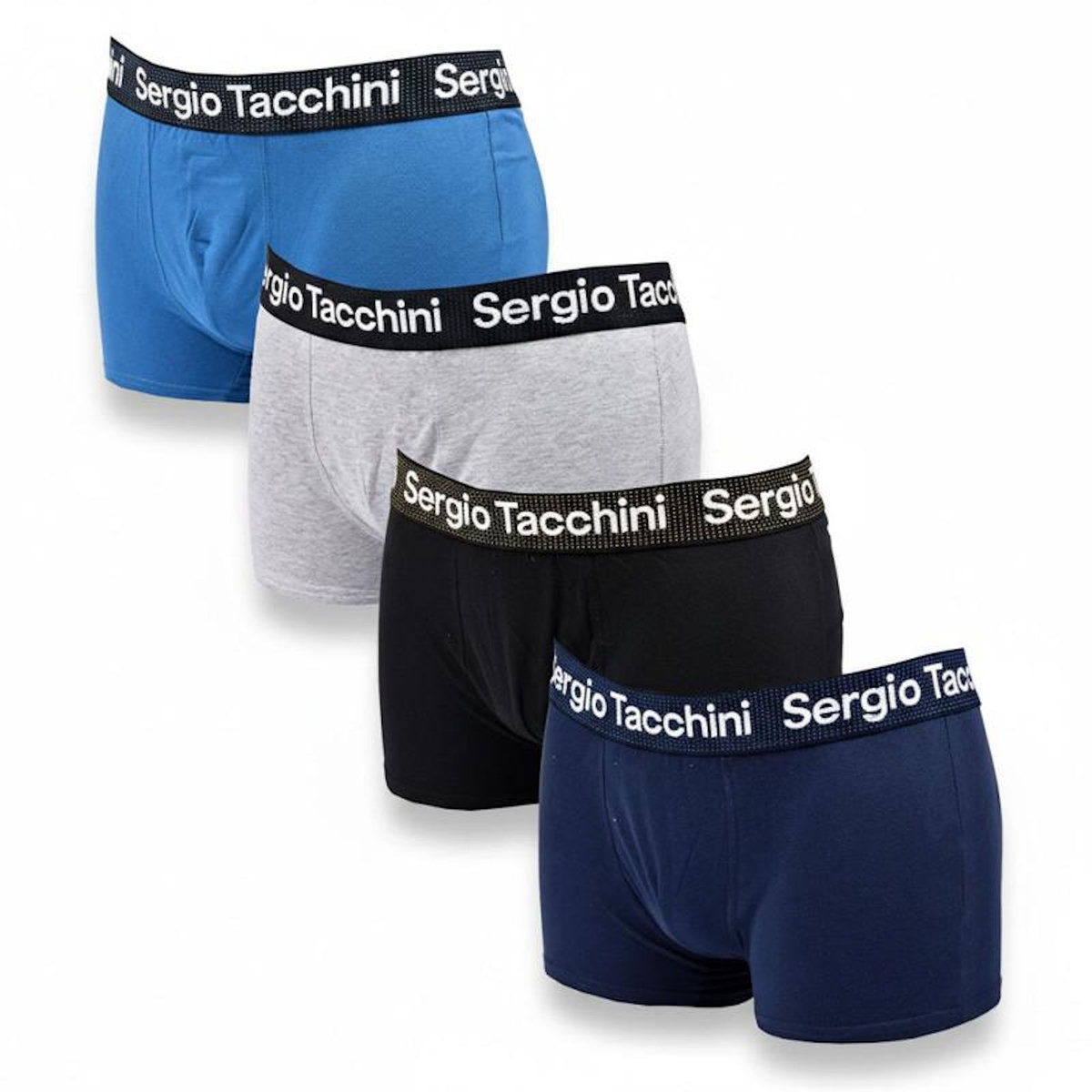 SERGIO TACCHINI Sergio Tacchini Pack de Boxers Homme Lot de 4