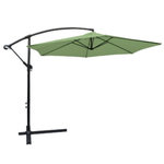 Keter Parasol déporté rond collioure diamètre 3m  - vert amande - 14-700758