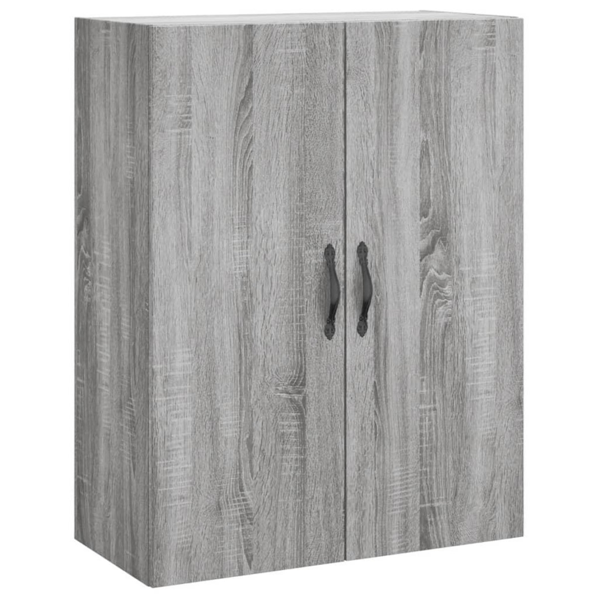 VIDAXL Armoire murale sonoma gris 69,5x34x90 cm bois d'ingenierie
