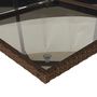 Voir la diapositive 5 : VIDAXL Ensemble a manger de jardin et coussins 11 pcs marron rotin