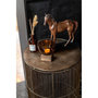Voir la diapositive 2 : Paris Prix Vase sur Pied Design  Bezu  12cm Marron
