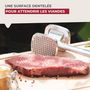 Voir la diapositive 5 : Fackelmann Attendrisseur à viande en aluminium 28 cm Fackelmann Basic