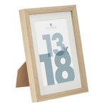 ATMOSPHERA Cadre Photo en Verre  Manu  13x18cm Naturel