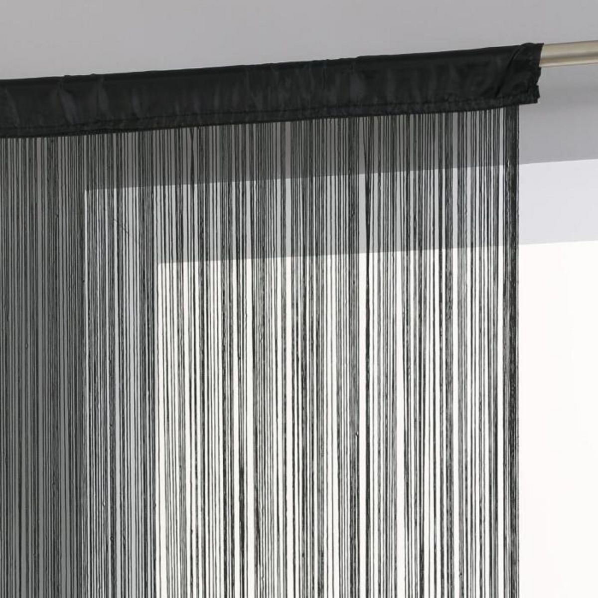 ATMOSPHERA Rideau Fil  Guopo  90x200cm Noir