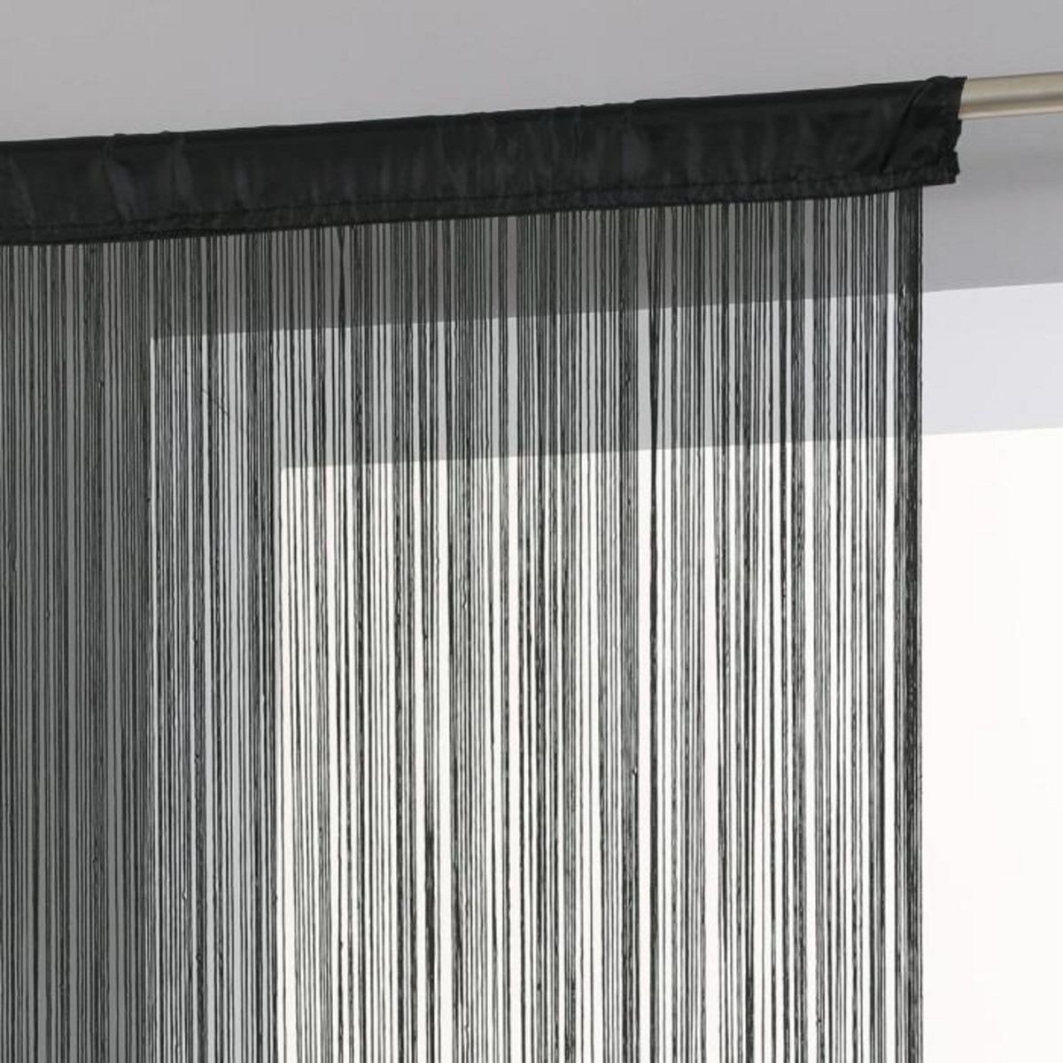 ATMOSPHERA Rideau Fil  Guopo  90x200cm Noir