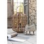 Voir la diapositive 4 : Paris Prix Lanterne Déco en Bois  Perles  40cm Naturel