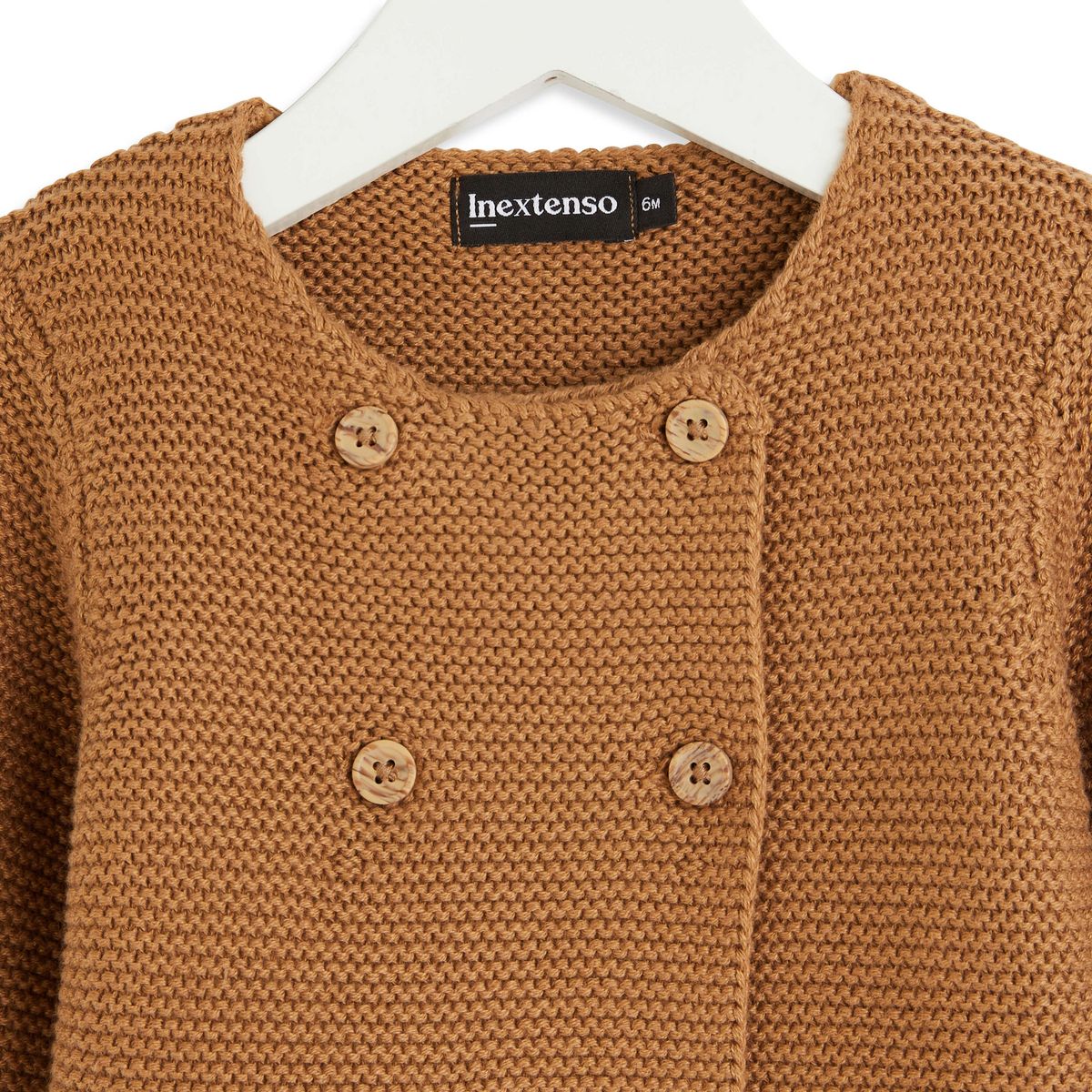 INEXTENSO Gilet marron bébé 