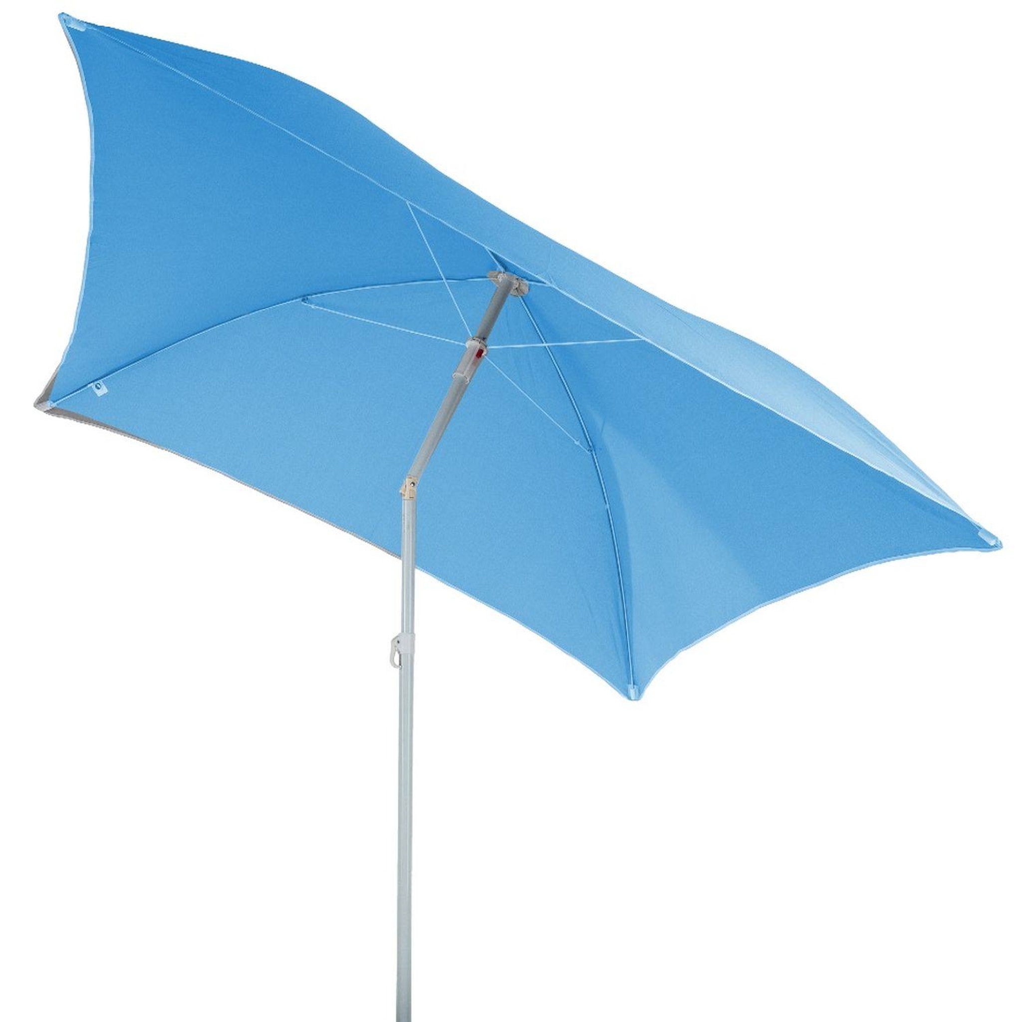 HESPERIDE Parasol de plage carré Hélenie - L. 171 x l. 171 cm