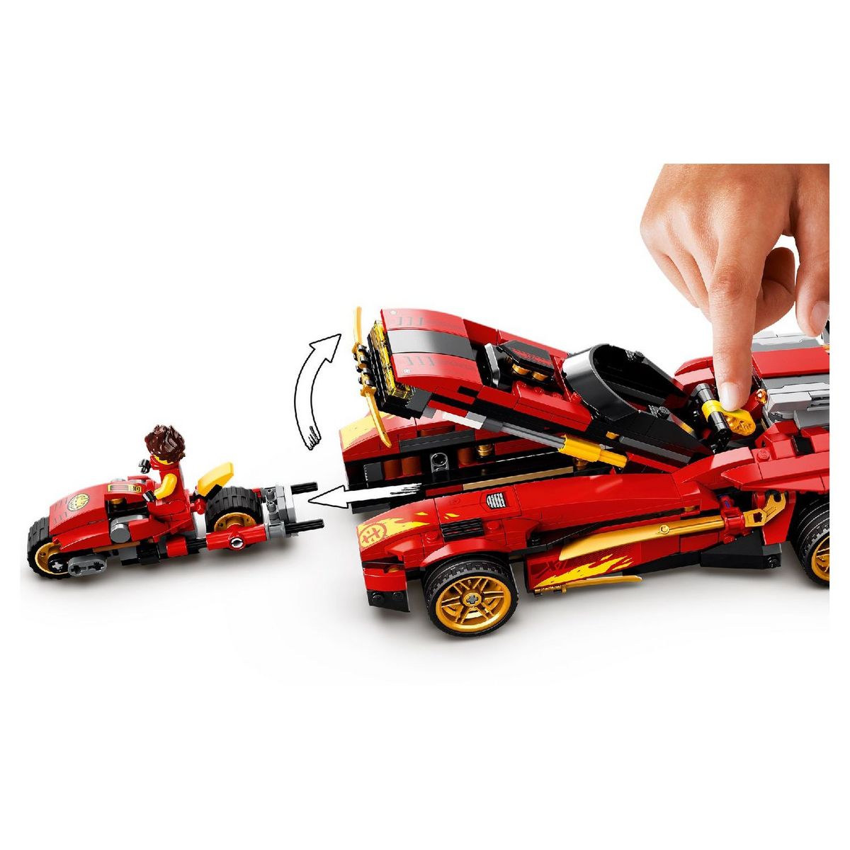 LEGO Ninjago 71737 - Le Chargeur Ninja X-1