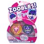 Voir la diapositive 2 : SPIN MASTER Figurine - Zoobles animaux - Pack de 2 - Violet et rose 