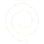 Voir la diapositive 1 : ATMOSPHERA Guirlande Lumineuse  20 Led Blanc Chaud  215cm Chrome