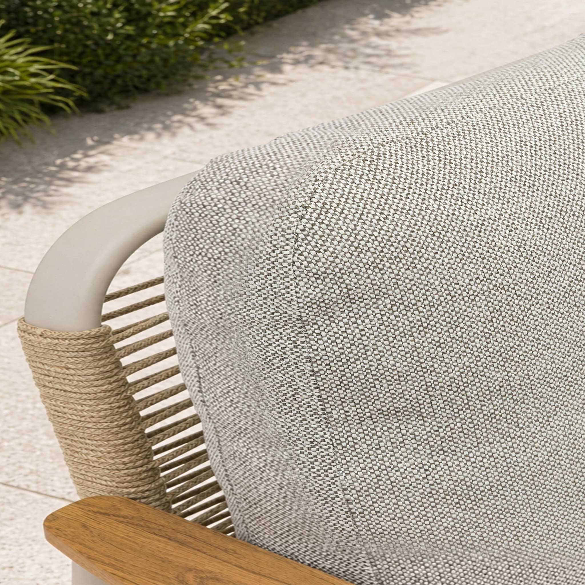 Voir la diapositive 4 : DCB GARDEN Salon de jardin bas 5 places en aluminium