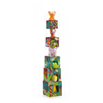Djeco Maxi Topanijungle cubes gigognes avec animaux