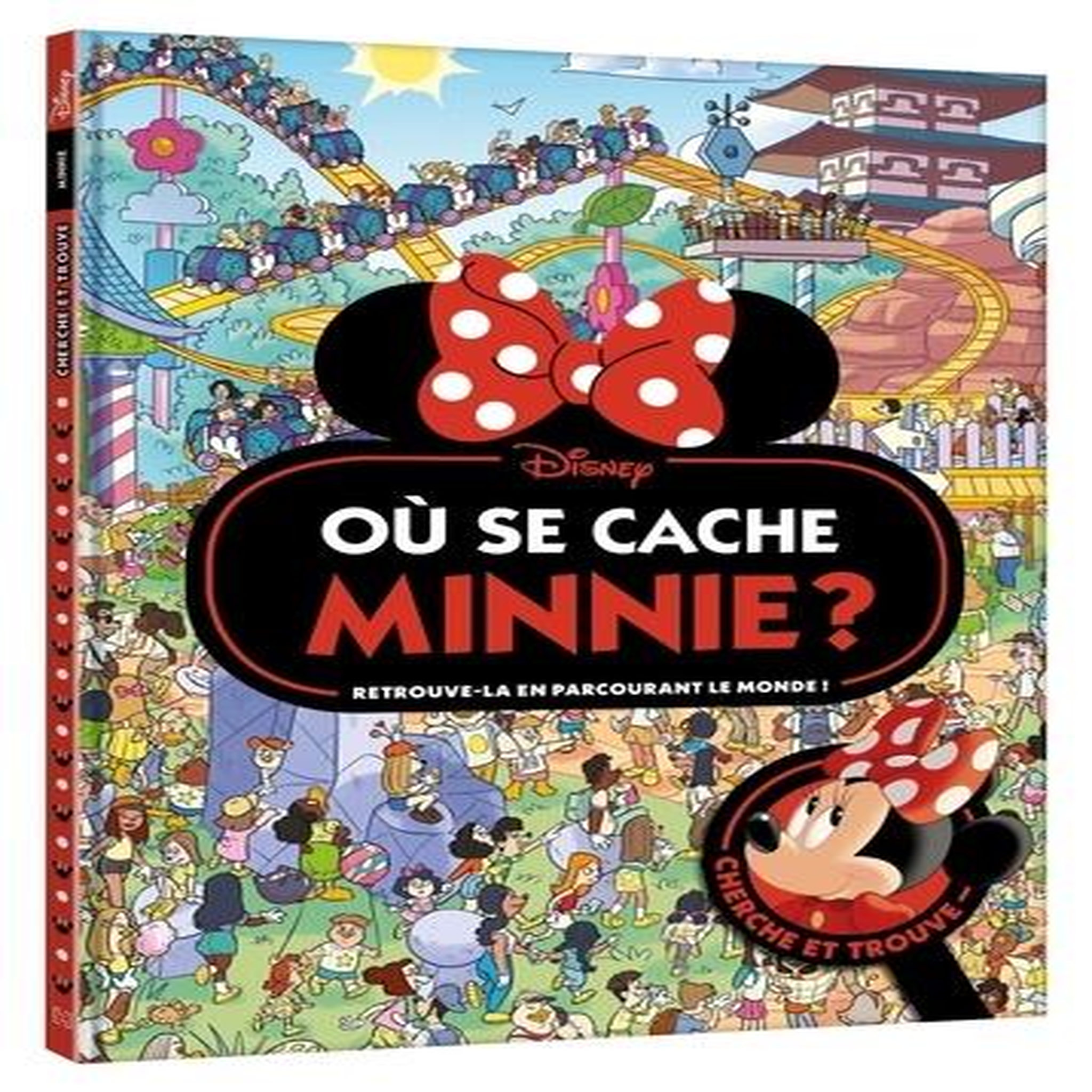 OU SE CACHE MINNIE ? RETROUVE-LA EN PARCOURANT LE MONDE !, Hachette Jeunesse