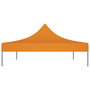 Voir la diapositive 4 : VIDAXL Toit de tente de reception 4,5x3 m Orange 270 g/m^2