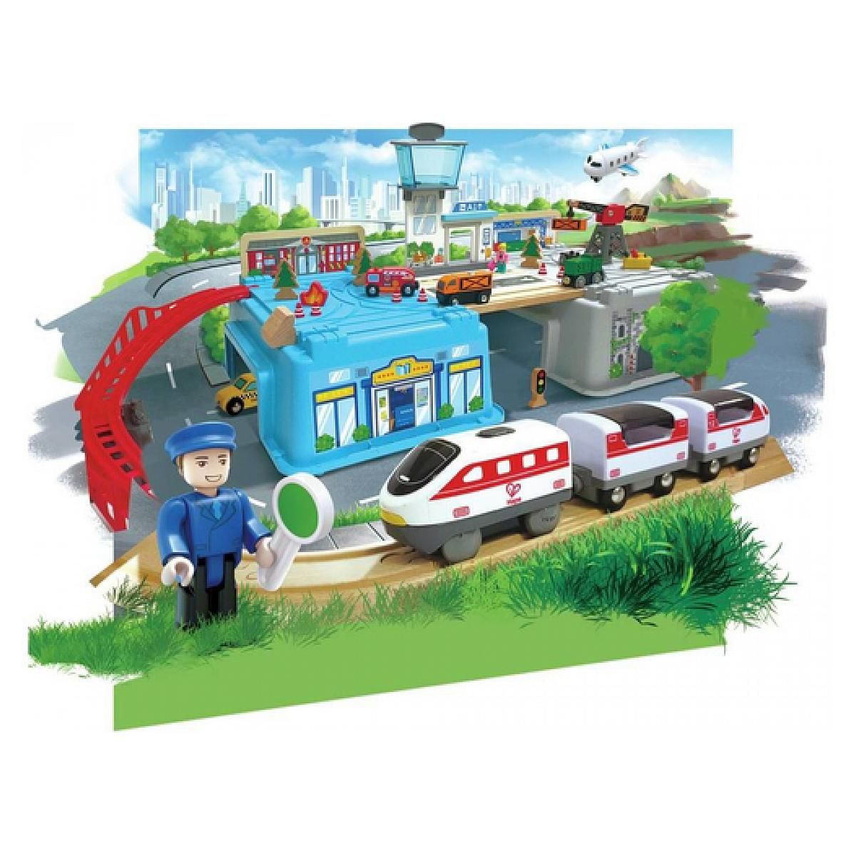 Hape Circuit de train grande métropole