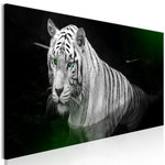 Paris Prix Tableau Imprimé  Shining Tiger Green Narrow. Coloris disponibles : Multicolore