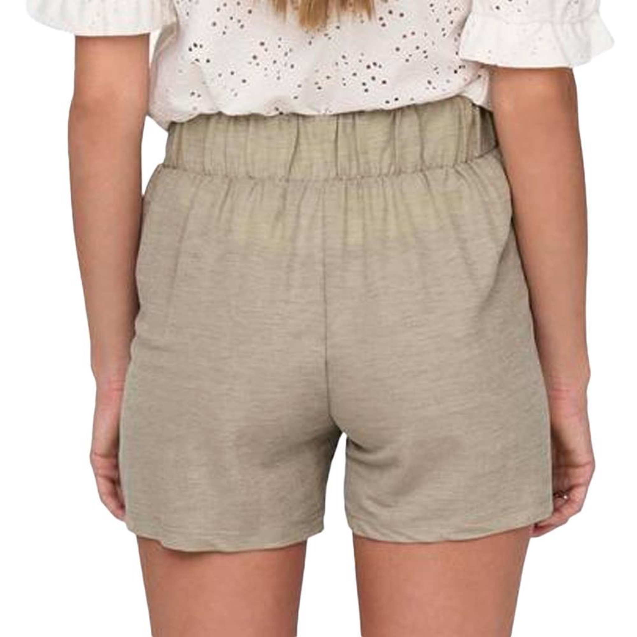 Voir la diapositive 2 : JACQUELINE DE YONG Short Beige Femme JDY Geggo