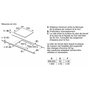 Voir la diapositive 2 : Siemens Table de cuisson à induction 60cm 4 foyers 7400w noir - EH631BEB6E