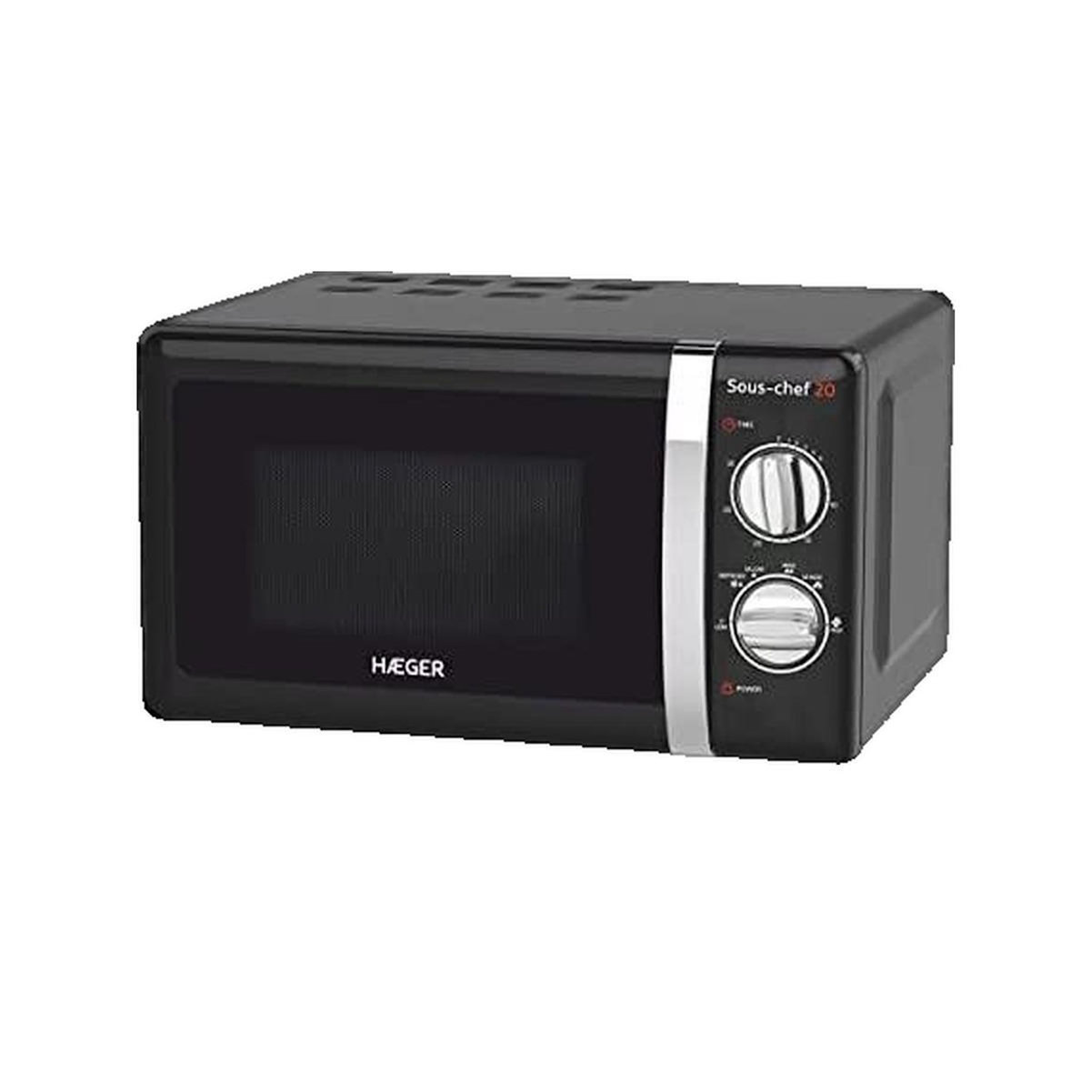 HAGER Micro-ondes haeger Sous-chef 20 noir 20 litres
