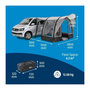 Voir la diapositive 4 : KAMPA Auvent gonflable pour van - KAMPA - Sprint Air - Matériau Weathershield 68D, armature Kampa AIR, espace compact, entrée pluie