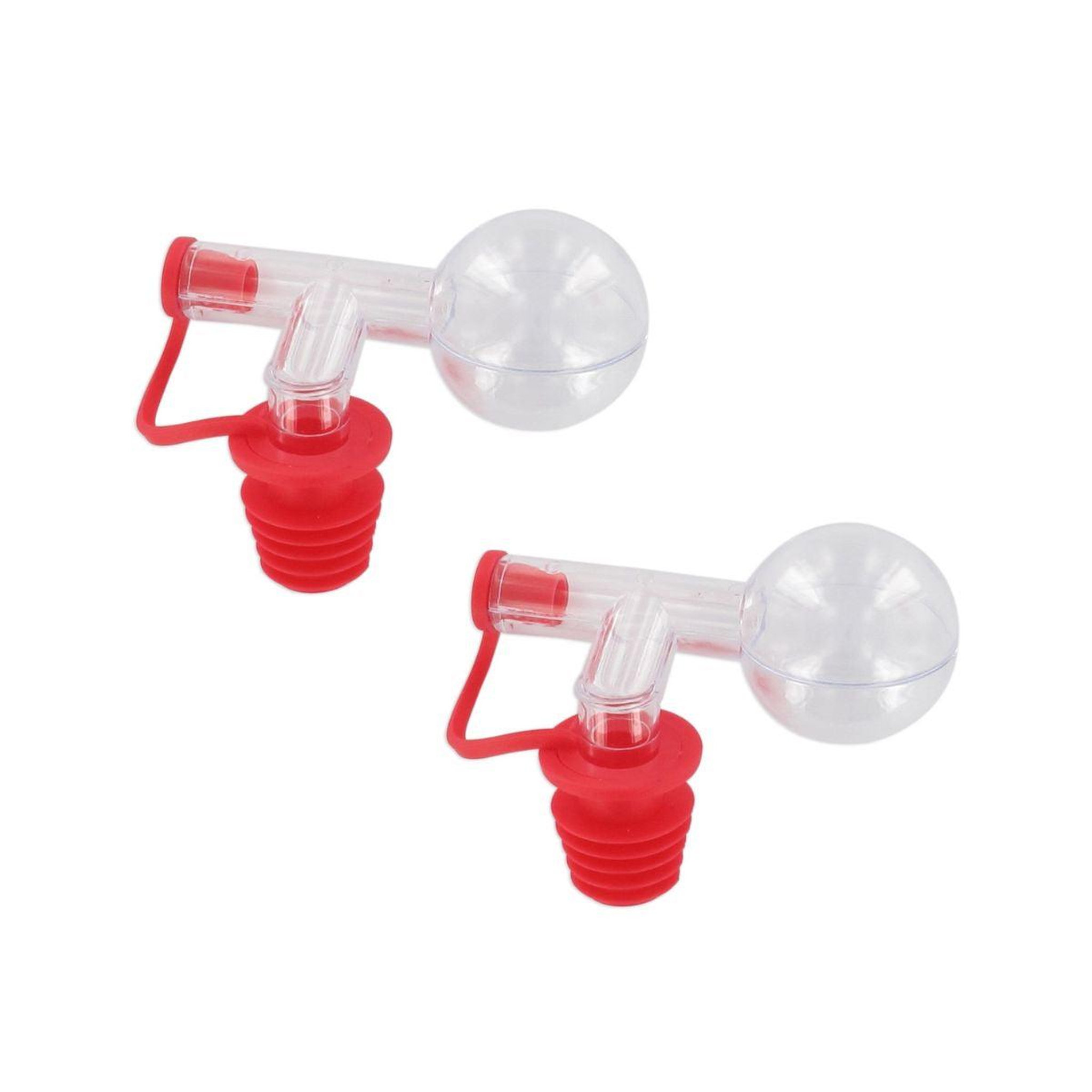 Fackelmann Lot de 2 bouchons doseurs boule 2,5 cl fackelmann
