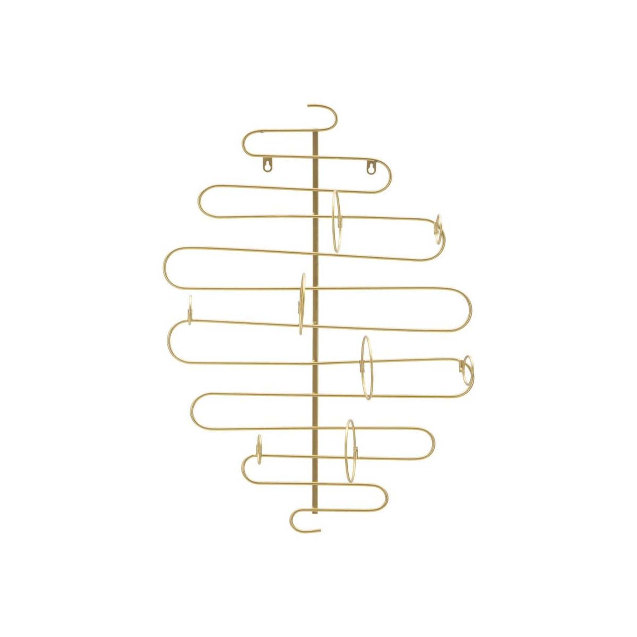 Voir la diapositive 2 : Paris Prix Porte-bouteille mural 4 emplacements  alid  72cm or