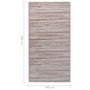 Voir la diapositive 6 : VIDAXL Tapis d'exterieur ARAKIL Taupe 140x200 cm PP