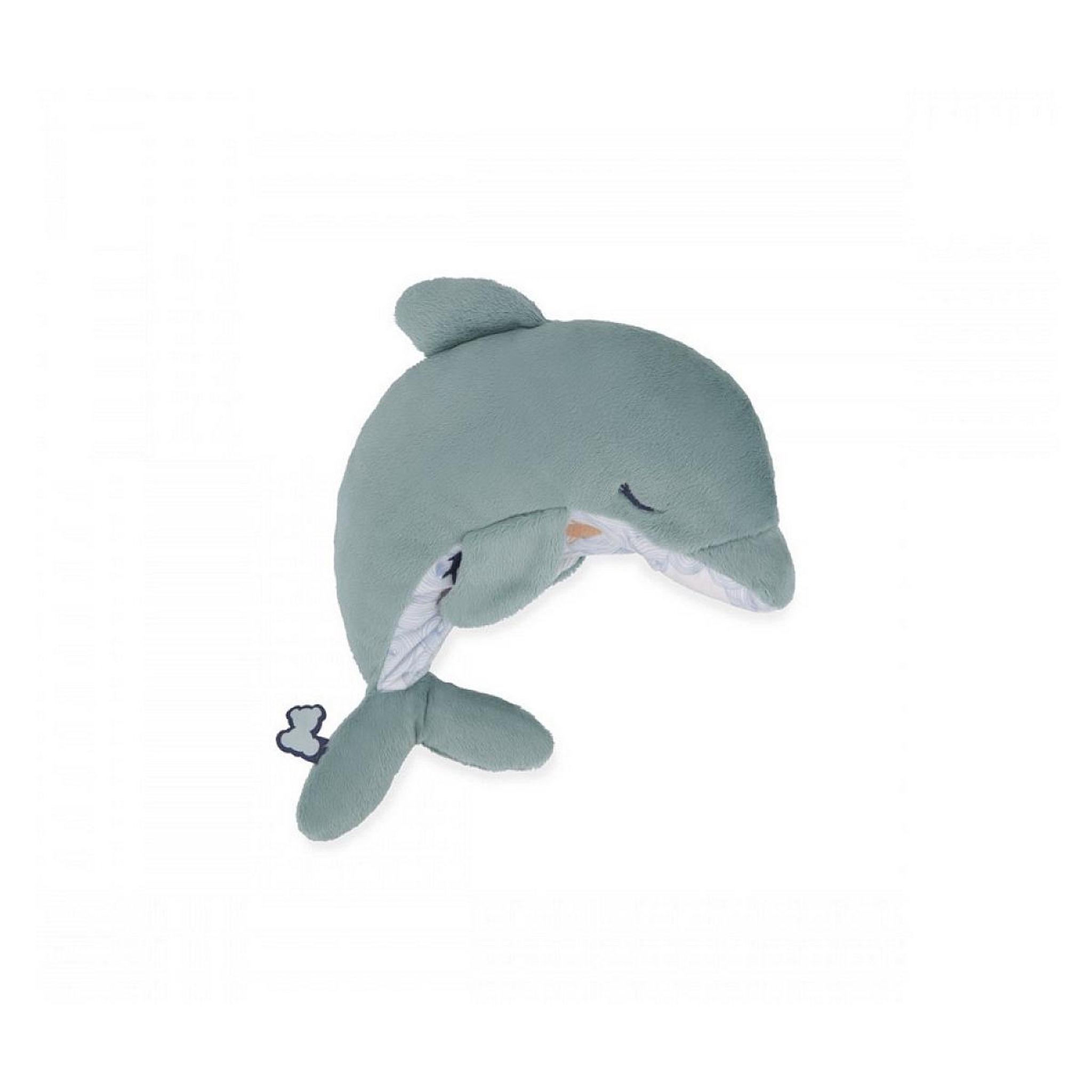 Kaloo Peluche bien etre Dauphin 24cm - Bouillote