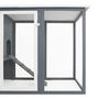 Voir la diapositive 5 : VIDAXL Poulailler d'exterieur avec 1 nichoir Gris Bois