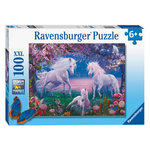 RAVENSBURGER Ravensburger Puzzle Enchanted Unicorns, 100pcs. XXL 133475