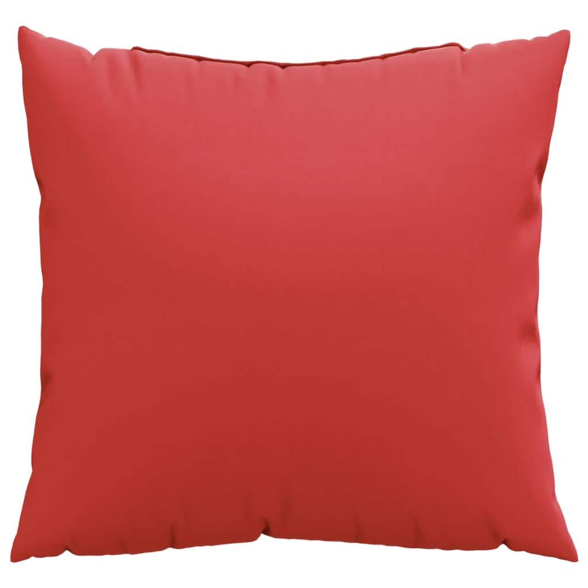 Voir la diapositive 3 : VIDAXL Coussins de canape lot de 4 rouge 50x50 cm tissu