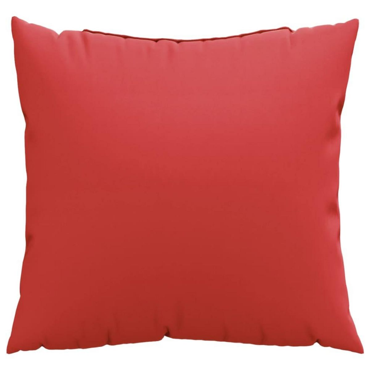VIDAXL Coussins de canape lot de 4 rouge 50x50 cm tissu